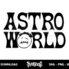 astro world svg travis scott svg