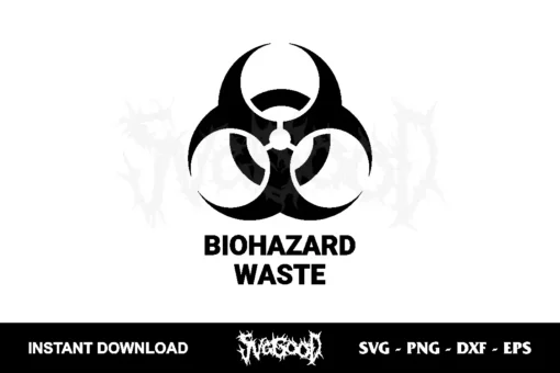 Biohazard Waste SVG