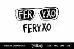 Ferxxo Glasses SVG Cricut