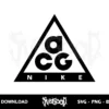 nike acg logo svg cricut