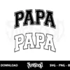 Papa Varsity SVG Cricut 3 papa varsity svg cricut