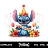 stitch happy birthday png