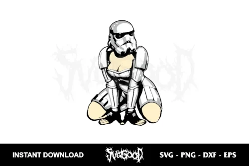 Sexy Stormtrooper svg vector