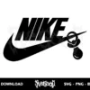 baby nike logo svg cricut