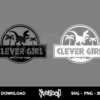 clever girl jurassic park svg