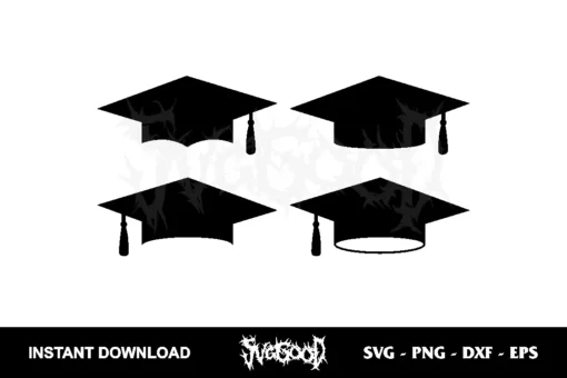 Graduation Cap Vector SVG Cut file
