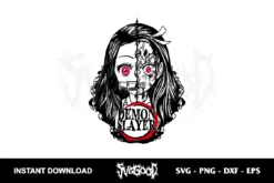 nezuko demon slayer svg cricut