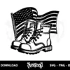 us combat boots svg cricut