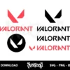 valorant logo svg cricut