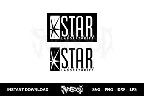 STAR Laboratories logo svg cricut