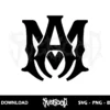 Amiri Logo SVG Cut File 2 amiri logo svg cut file