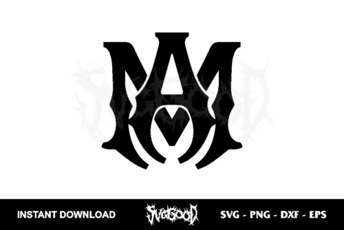 amiri logo svg cut file