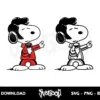 elvis snoopy svg cricut