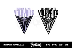 golden state valkyries logo svg cricut
