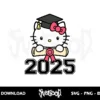 Hello Kitty Graduate 2025 SVG 2 hello kitty graduate 2025 svg