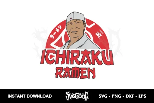 Ichiraku Ramen SVG Cricut