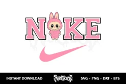 labubu nike svg cricut