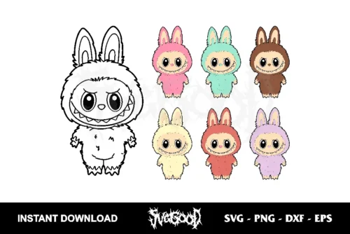 labubu svg bundle