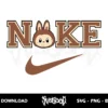 nike labubu head svg cricut