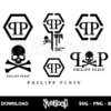 philipp plein logo svg bundle