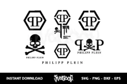 philipp plein logo svg bundle