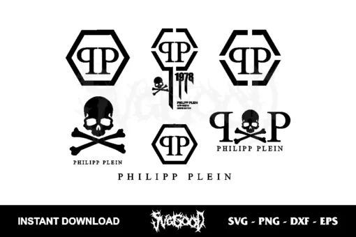 philipp plein logo svg bundle