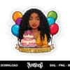 Sza Cartoon Birthday Cake Topper Vector 3 sza cartoon birthday cake topper vector