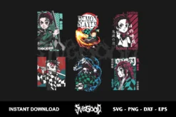 Tanjiro Kamado SVG Bundle