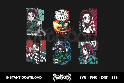 Tanjiro Kamado SVG Bundle