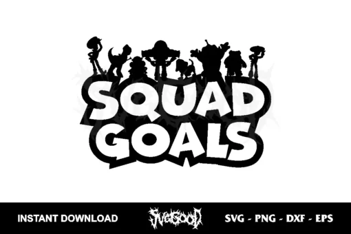 toy story squad goals svg cricut