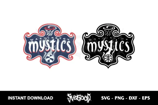 Washington Mystics Logo SVG Cricut