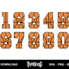 Basketball Numbers SVG 2 basketball numbers svg