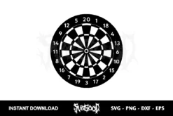 Darthboard SVG Cut File