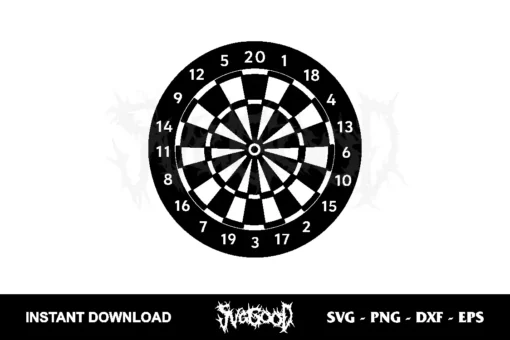 Darthboard SVG Cut File