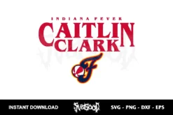 indiana fever caitlin clark svg cricut