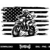 Motorcross American Flag SVG Cricut 3 motorcross american flag svg cricut