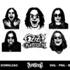 ozzy osbourne svg bundle