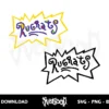 rugrats logo svg cricut