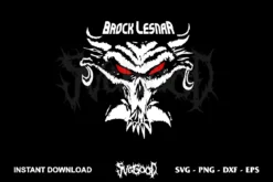 Brock Lesnar Logo SVG Cricut