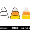 Candy Corn SVG Layered 2 candy corn svg layered