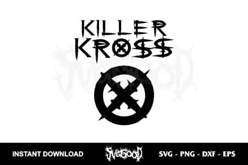 Killer Kross Logo SVG Cricut