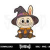 labubu halloween svg