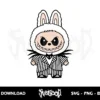 labubu jack skellington svg