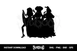 sanderson sisters svg silhouette