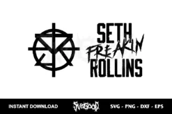 Seth Rollins Logo SVG Cricut