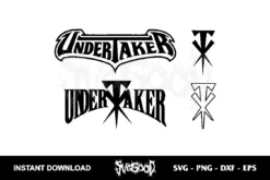 undertaker logo svg cricut