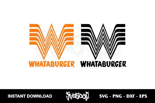 whataburger logo svg cricut
