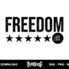 FREEDOM CHARLIE KIRK SIGNATURE SVG CRICUT