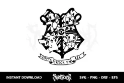 Gotta Catch Em All Pokemon SVG Cricut