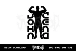 John Cena WWE SVG Cricut